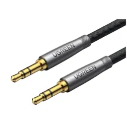 აუდიო კაბელი UGREEN AV150 (50356), 3.5mm To 3.5mm, 1.5m, Grey-JUSTSHOP.GE-ზე