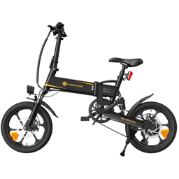 ელექტრო ველოსიპედი ADO A16 XE, 350W, Folding Electric Bike, 25KM/H, Black-JUSTSHOP.GE-ზე