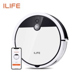 ILIFE V9e Robot Vacuum Cleaner, 4000Pa Max Suction, Wi-Fi Connected, 700mL Large Dustbin, Self-Charging, Customized Schedule, Ideal for Hard Floors an