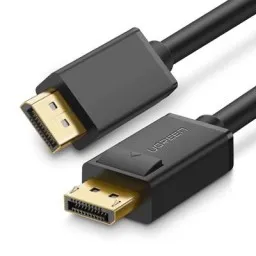 ვიდეო კაბელი UGREEN DP102 (10245), 4K, 1.2 DisplayPort to DisplayPort Cable, 1.5m, Black-JUSTSHOP.GE-ზე