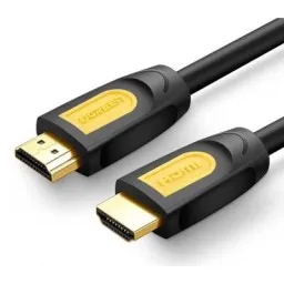 HDMI კაბელი UGREEN HD101 (11106) HDMI to HDMI Cable 15M (Yellow/Black)-JUSTSHOP.GE-ზე