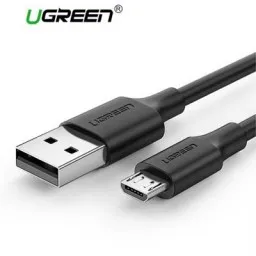 USB კაბელი UGREEN US289 (60136) USB 2.0 to Micro USB, 1m, Black-JUSTSHOP.GE-ზე