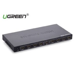სპლიტერი UGREEN 40203 1x8 HDMI Amplifier Splitter Black-JUSTSHOP.GE-ზე