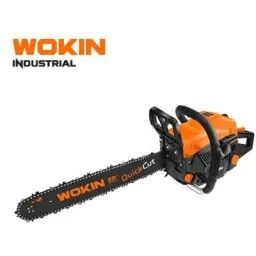 ჯაჭვური ხერხი საწვავზე Wokin 793052, 20, Gasoline Chain Saw (INDUSTRIAL), Black/Orange-JUSTSHOP.GE-ზე