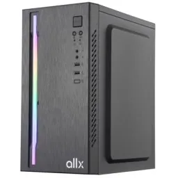ქეისი ALLX AX-B1735, Computer Case, Micro-ATX, ITX, USBx2, AUDIO, Black-JUSTSHOP.GE-ზე
