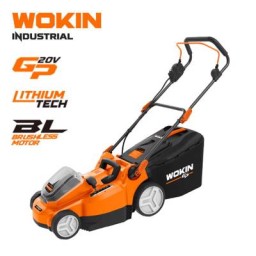გაზონის საკრეჭი Wokin 627014, (370MM) 700W, Electric Lawn Mower, Orange/Black-JUSTSHOP.GE-ზე