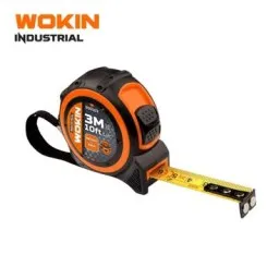 საზომი ლენტი Wokin 500110, 10M, Measuring Tape, Black/Orange-JUSTSHOP.GE-ზე