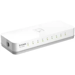 D-Link DES-1008C Unmanaged Switch 8x100Base-TX, plastic case-JUSTSHOP.GE-ზე