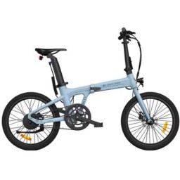 ელექტრო ველოსიპედი ADO A20 Lite, 350W, Smart APP, Folding Electric Bike, 30KM/H, Blue-JUSTSHOP.GE-ზე