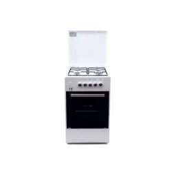 Gas Cooker Oz Oz OE 5040 W OSE50X50B4 Coocker, 4Gas, Oven-Electric, 50x50x85, White, Top metal-JUSTSHOP.GE-ზე