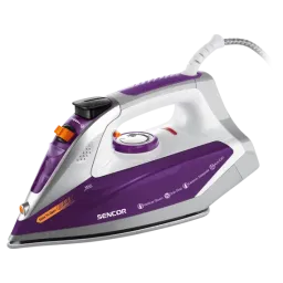 უთო Sencor SSI 8710VT Iron 2400W, Ceramic Soleplate, Volume 200 ml, Self-cleaning System for Removing Mineral Deposits, Anti-Calc System for Preventing