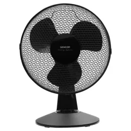 ვენტილატორი Sencor SFE 3011BK Desk Fan, 35 W, Diameter- 30 cm, 340 x 265 x 465mm, Black-JUSTSHOP.GE-ზე