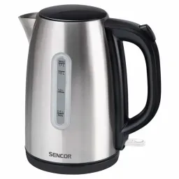 ელექტრო ჩაიდანი Sencor SWK 1720BK Electric Kettle, Volume 1.7L, Central 360° STRIX Connector, Power Input: 2,200W-JUSTSHOP.GE-ზე