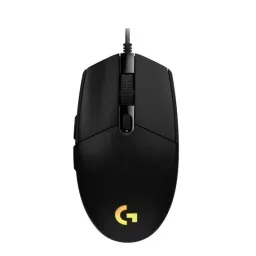 მაუსი Mouse LOGITECH G102 LIGHTSYNC Corded Gaming Mouse - BLACK - USB - EER (L910-005823)