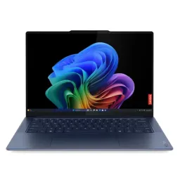 ნოუთბუქი Lenovo Ideapad Yoga Slim 7 14.5 3K OLED Touch Snapdragon X Elite 32GB 1TB SSD Adreno GPU Cosmic Blue WIN 11 HOME