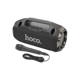უსადენო დინამიკი Wireless Speaker Hoco Hoco HA3 Drum outdoor BT speaker black