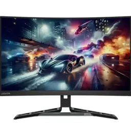 მონიტორი Lenovo Legion R27qc-30 27 VA 350 cdm² 2560x1440 180Hz 3Wx2 speakers Raven Black