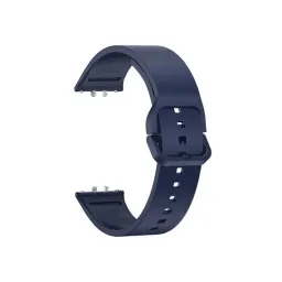სმარტ საათის სამაჯური Smart Watch Band For Samsung Galaxy Fit3 Watch Band Soft Silicone Strap Replacement - Dark Blue-JUSTSHOP.GE-ზე