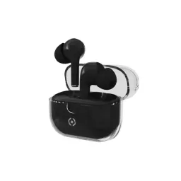 უსადენო ყურსასმენი Wireless Headphone Celly Clear True Wireless Earbuds Black
