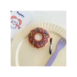 ჩასადები ქეისი For Apple AirPods 2nd gen. Creative Donuts Shape Silicone
