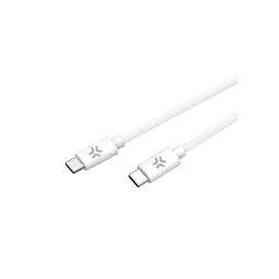 Type - C Celly PD USB Type-C cable to USB Type-C (60 W) 1.5M White