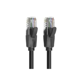 PATCH CORD VENTION IBEBQ Cat.6 UTP Patch Cable 20M Black-JUSTSHOP.GE-ზე