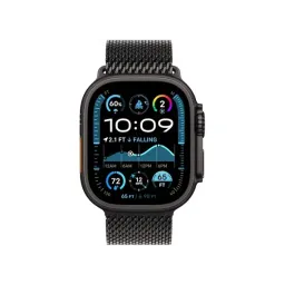 სმართ საათი Smart WatchApple Watch Ultra 2 GPS + Cellular 49mm Black Titanium Case with Black Titanium Milanese Loop - M (MX5U3GKA)-JUSTSHOP.GE-ზე