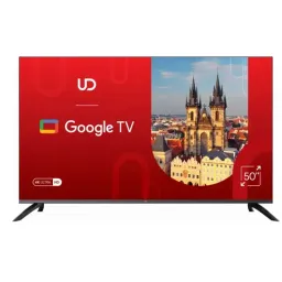 ტელევიზორი LED UDტელევიზორი TV 50(127cm) UD 50GU6210 Google TV 16:9 3840x2160 178*178* 250cdm2 BT5.1 WiFi RJ45 Cl+ HDMIx2 USB2.0 DVB-TT2CS2 VESA 200x200
