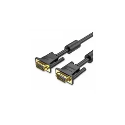 კაბელი Cable Vention VGA(3+6) Male to Male Cable with ferrite cores (DAEBI) 3M Black