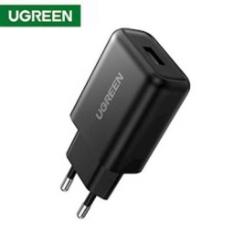 მობილურის დამტენი UGREEN CD122 (70273), 18W, Quick Charge USB Charger, Black-JUSTSHOP.GE-ზე