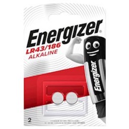 3194 Energizer Alkaline LR43/186 (AG12) ელემენტი-ღილაკი, 2ც შეკვრა LR43-FSB2 (639319)-JUSTSHOP.GE-ზე