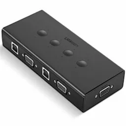 სვიჩი UGREEN (50280) 4-Port USB KVM Switch Box-JUSTSHOP.GE-ზე