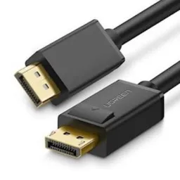 ვიდეო კაბელი UGREEN DP102 (10245), 4K, 1.2 DisplayPort to DisplayPort Cable, 1.5m, Black-JUSTSHOP.GE-ზე