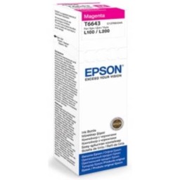 Epson კარტრიჯის მელანი L100/L200 Magenta ink bottle 70ml