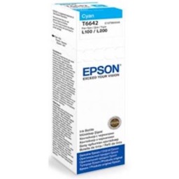 Epson კარტრიჯის მელანი L100/L200 Cyan ink bottle 70ml C13T66424A
