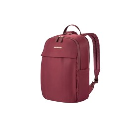 ზურგჩანთა: Kingsons Waterproof High Quality Women Backpack 14.9" Wine Red - KS25002-JUSTSHOP.GE-ზე
