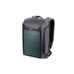 ზურგჩანთა: Kingsons Solar Charge Laptop Backpack With USB Charger 15.6" Black - K9386W-JUSTSHOP.GE-ზე