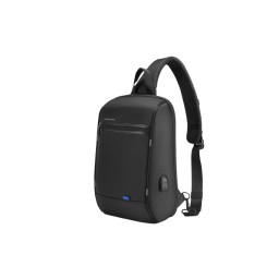 ზურგჩანთა: Kingsons Laptop Backpack With USB Charger 15.6" Black - KS3165-G-JUSTSHOP.GE-ზე
