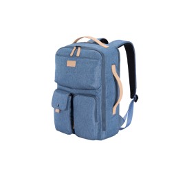 ზურგჩანთა: Kingsons Travel Backpack 15.6" Blue - K10170W-3-JUSTSHOP.GE-ზე