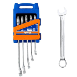 ქანჩის გასაღების 5ც-ნი ნაკრები 10-19მმ (WSP1215)-JUSTSHOP.GE-ზე