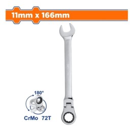 ქანჩის მოსახსნელი მოქნილი ჭრიალა თავით 11mm (WSA6111)