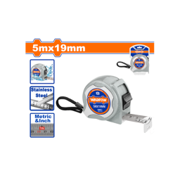 მეტალის საზომი რულეტი 5mx19mm (WMT5451)-JUSTSHOP.GE-ზე