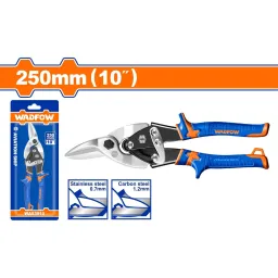 თუნუქის საჭრელი მაკრატელი 250მმ L (WAS1910)-JUSTSHOP.GE-ზე