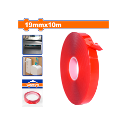 ორმაგი წებვადი ლენტი (უფერო) 19მმ*10მ (WPN9E1019)-JUSTSHOP.GE-ზე