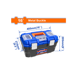 ხელსაწყოების ყუთი მეტალის ჩამკეტით 16 (WTB3316)-JUSTSHOP.GE-ზე