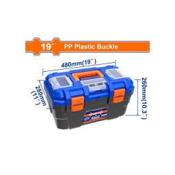 ხელსაწყოების ყუთი მეტალის ჩამკეტით 19 (WTB3319)-JUSTSHOP.GE-ზე