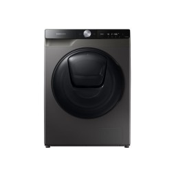 სარეცხი მანქანა საშრობით Samsung WD10T654CBXLP - 60x60x85 ,10.5 KG 7 KG,1400 RPM,A,Inverter, EcoBubble,AddWash, Steam, Smart, Silver WD10T654CBXLP