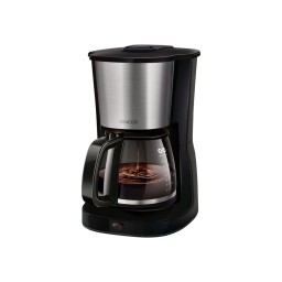 ყავის აპარატი Sencor SCE 3050SS Coffee Maker, Ideal for Brewing 12 Cups of Coffee at Once, 1.25 Litre Water Tank, Glass Kettle, 1000watt, 215 х 205 х 325, 1,6kg