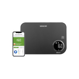 სამზარეულოს სასწორი Sencor SKS 7078BK Smart Kitchen Scale-JUSTSHOP.GE-ზე
