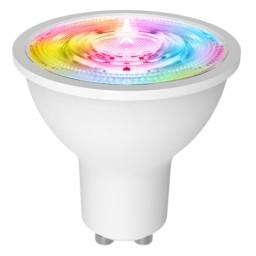 Moes WB-TD5-RWW-GU10-MS Wi-Fi E27 ტიპის ჭკვიანი LED ნათურა დიმირებით და RGB განათებით 5 ვატი, 806 ლუმენი-JUSTSHOP.GE-ზე